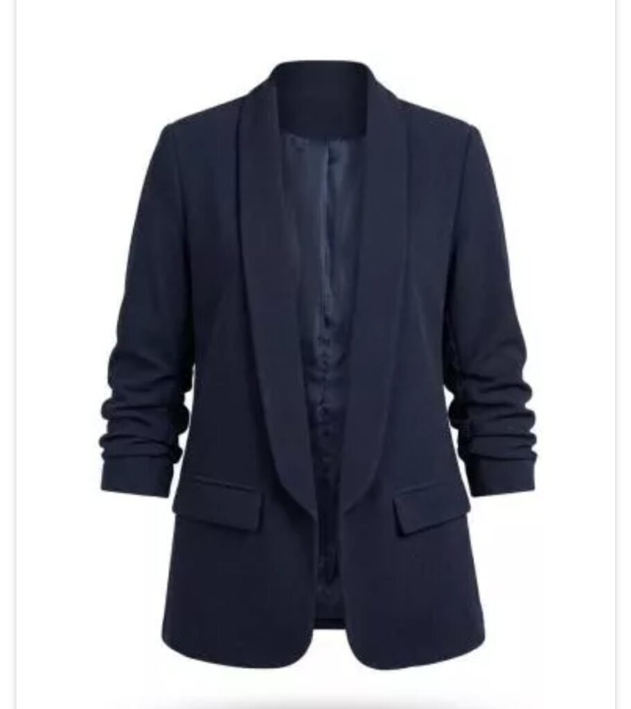 Giacca blu mezza stagione  codice 03
