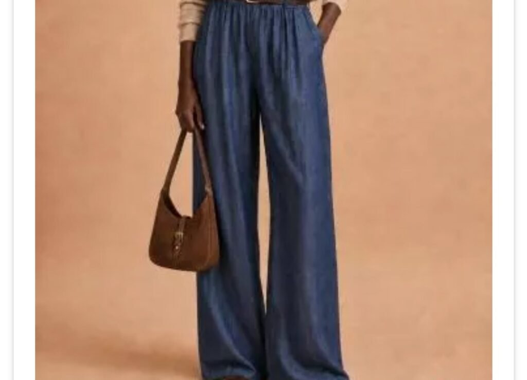 Pantalone effetto jeans codice 16