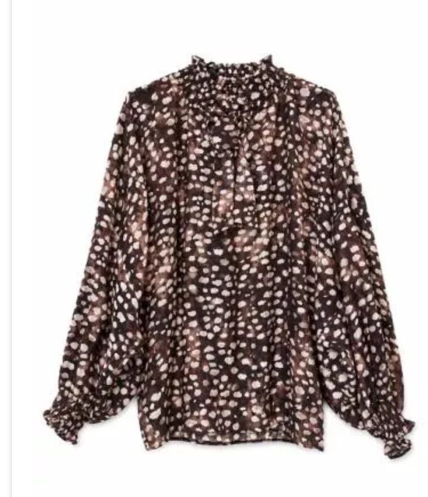 Camicia marrone fantasia codice 18