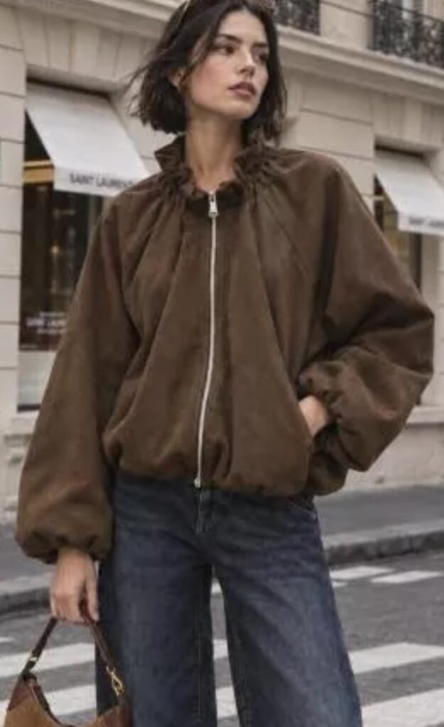 Bomber marrone codice 05