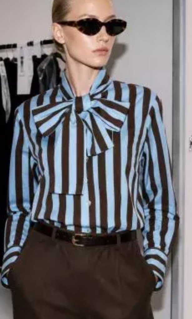 Camicia a righe codice 40