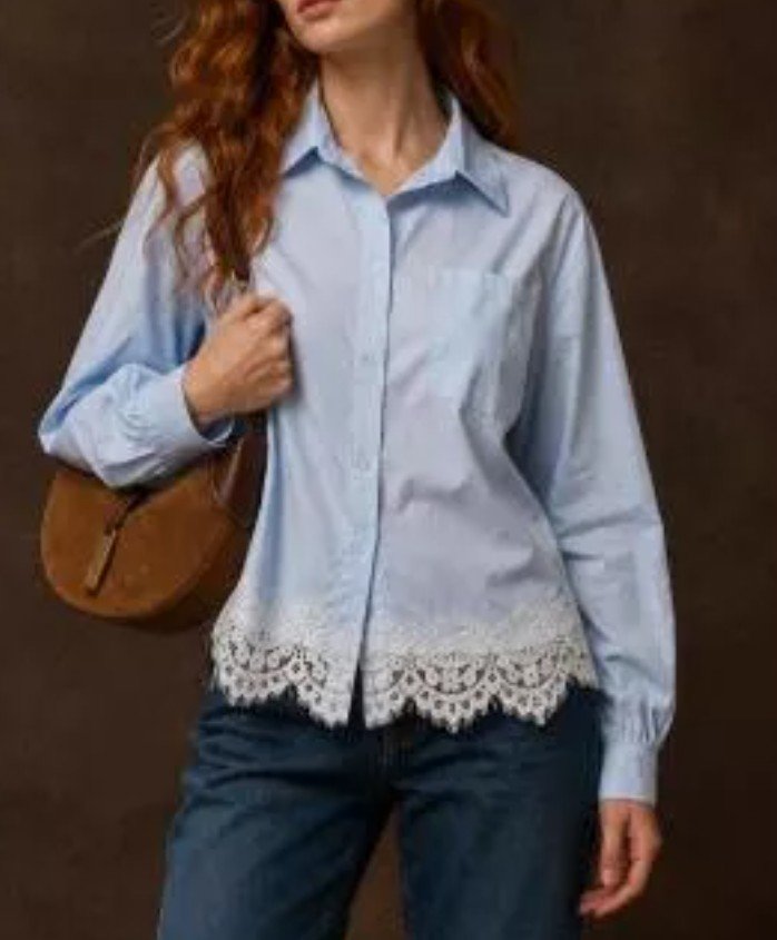 Camicia pizzo codice 41
